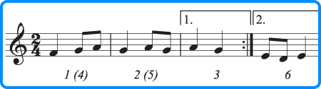 Flexible bar numbering